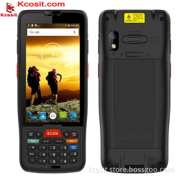original K71 1D 2D PDA Barcode Scanner Android 9.0 QR Code Reader Numeric Keyboard Wireless Handheld POS Logistic warehouse Dock